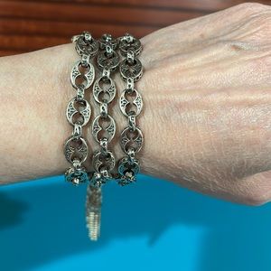 Mars & Valentine Sterling and Pearl Tassel Bracelet *Price Firm*